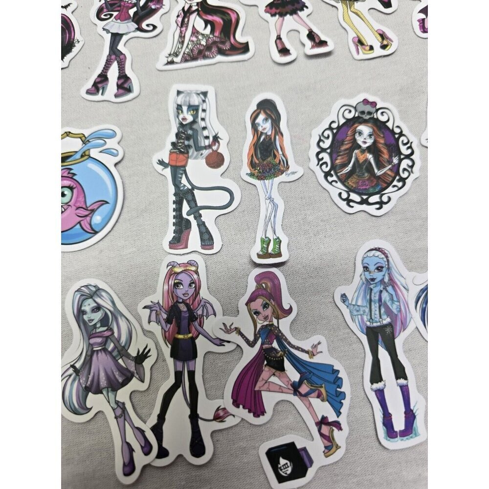MONSTER HIGH Assorted Sticker Lot- 70 PCS- NEW - Picture 13 of 13
